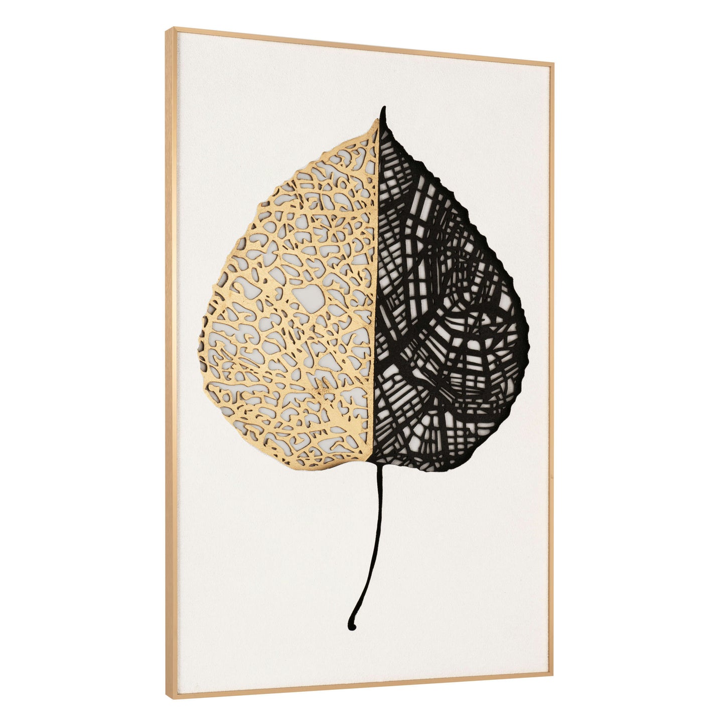 Luxurious Leaf I Shadow Box