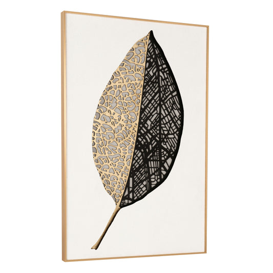 Luxurious Leaf Ii Shadow Box