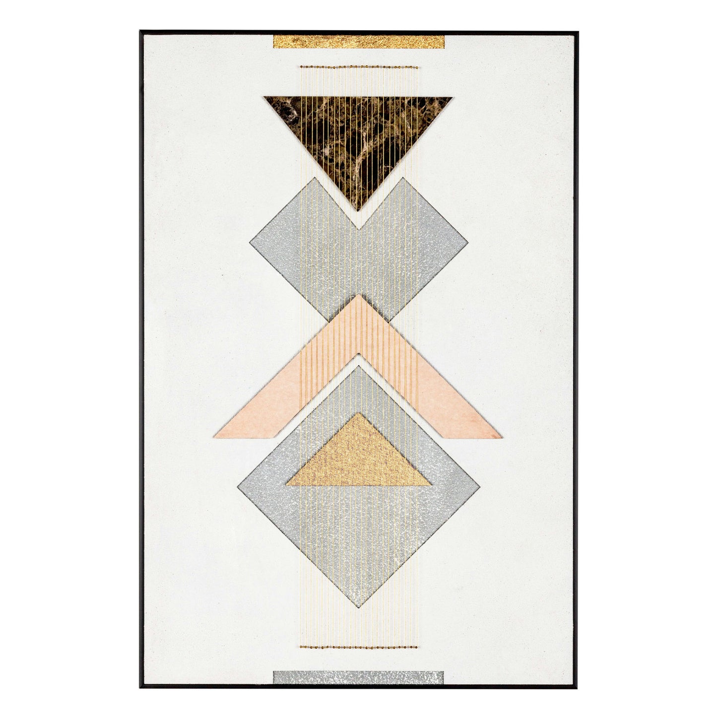 Ternion Modern Geometric Shadow Box