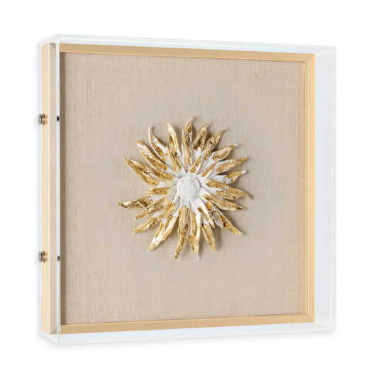 Nasrin I Gold Shadow Box