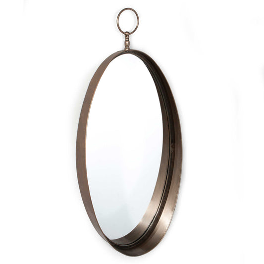 Macklin Metal Wall Mirror Oval