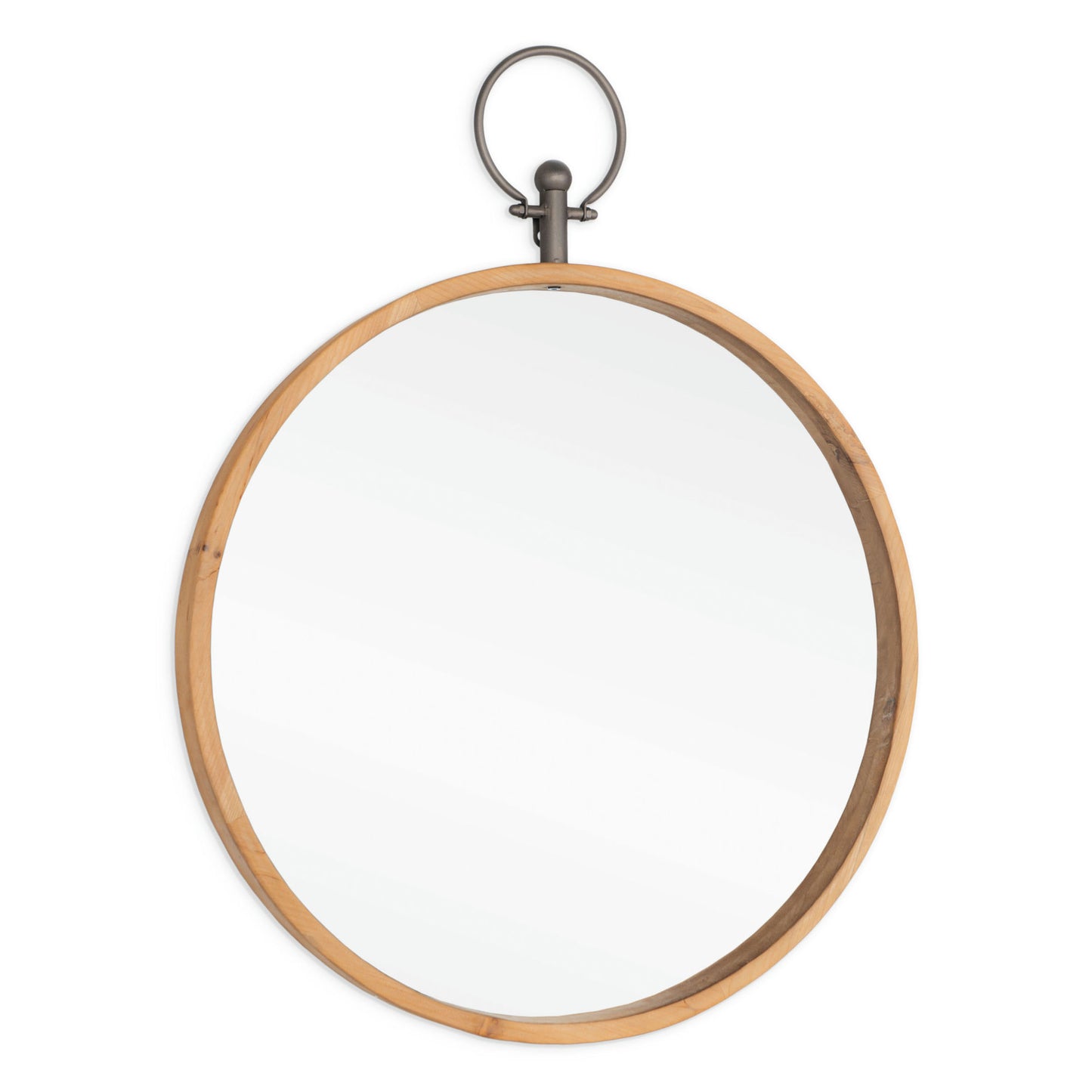 Harlow 24" Wood Wall Mirror