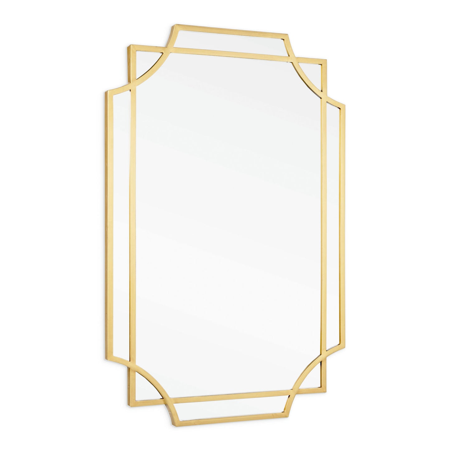 Margot Gold Metal Wall Mirror