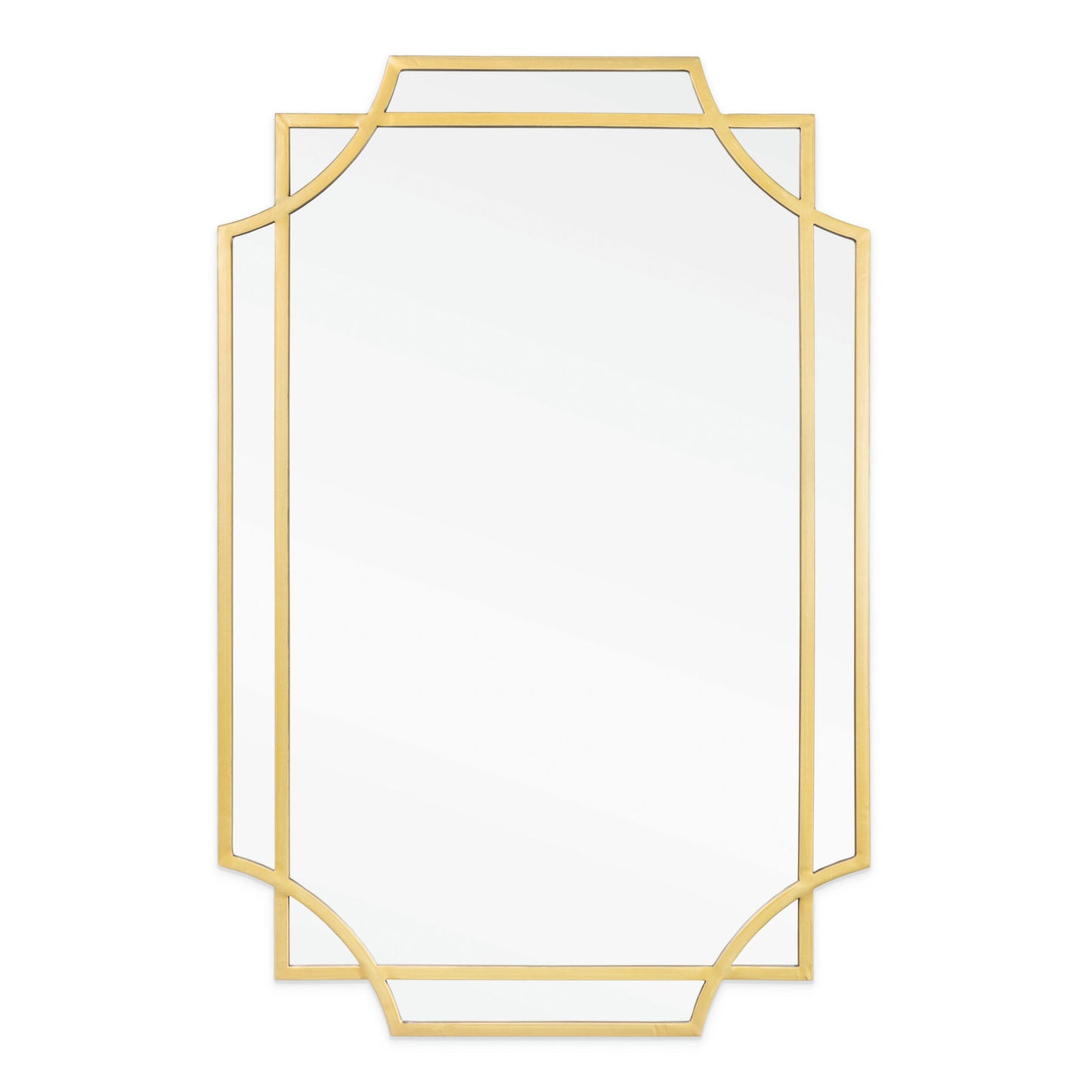 Margot Gold Metal Wall Mirror