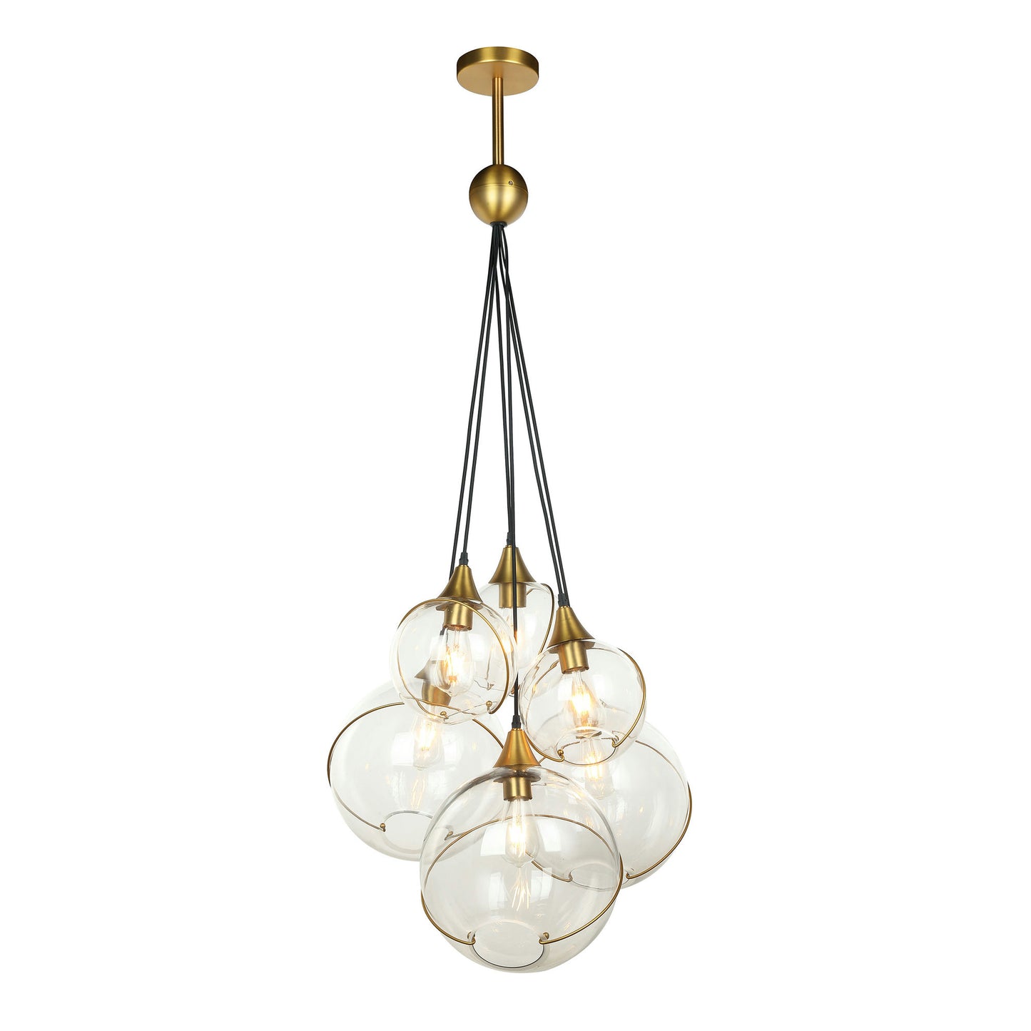 Kiran Gold Chandelier