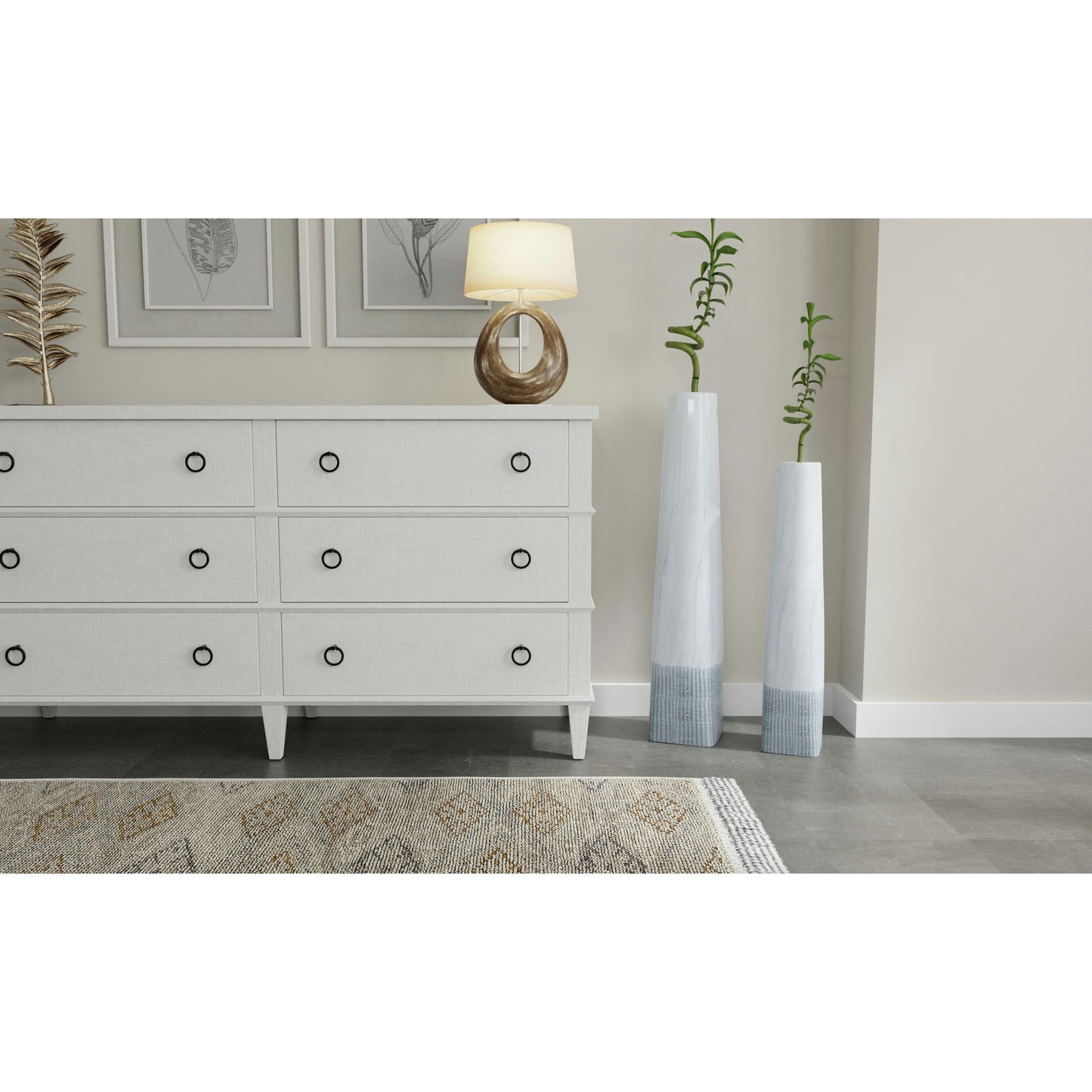 Raine Small Ceramic Floor Vase