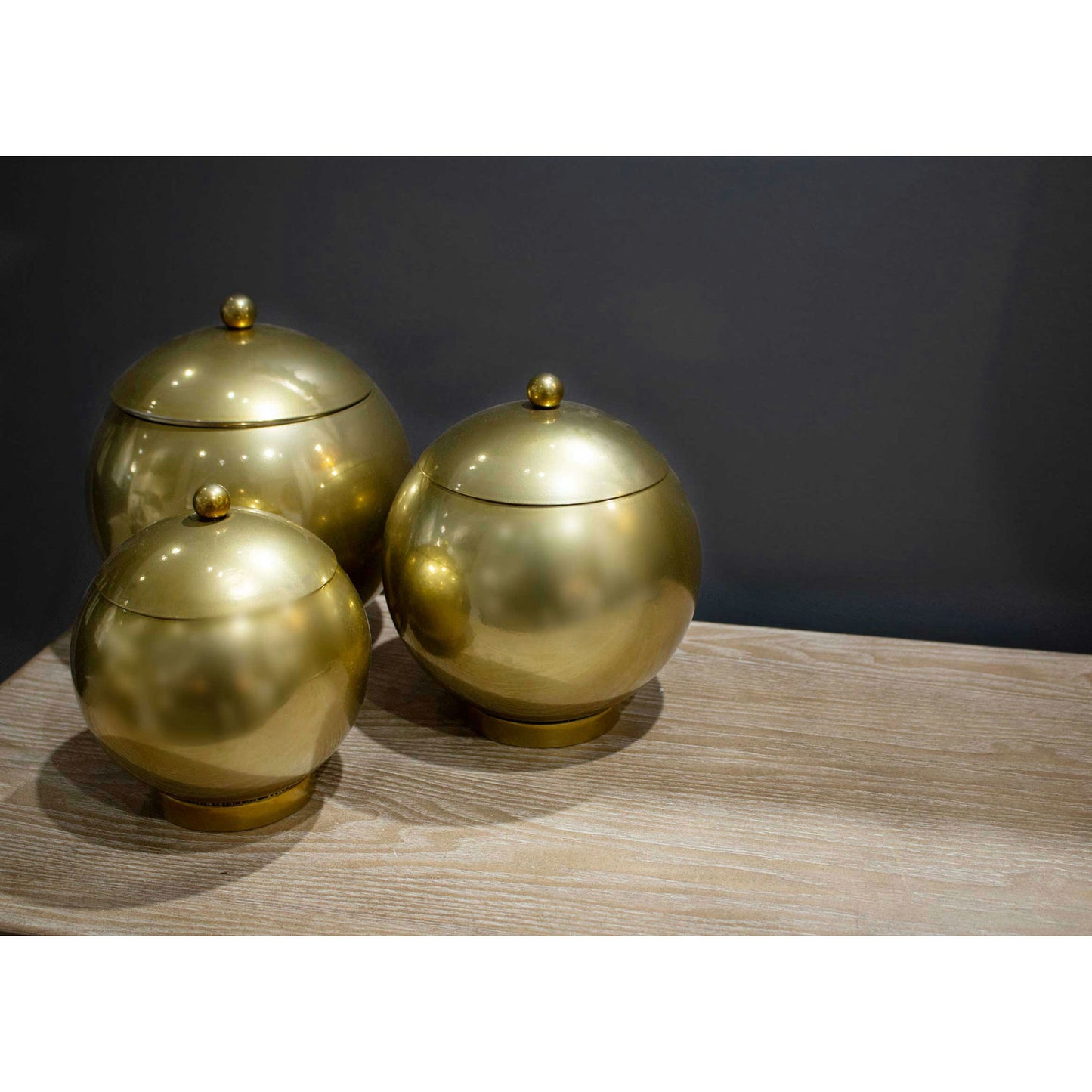 Eseld S3 Decorative Metal Jars