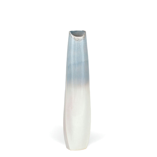 Tides Ceramic Floor Vase Small