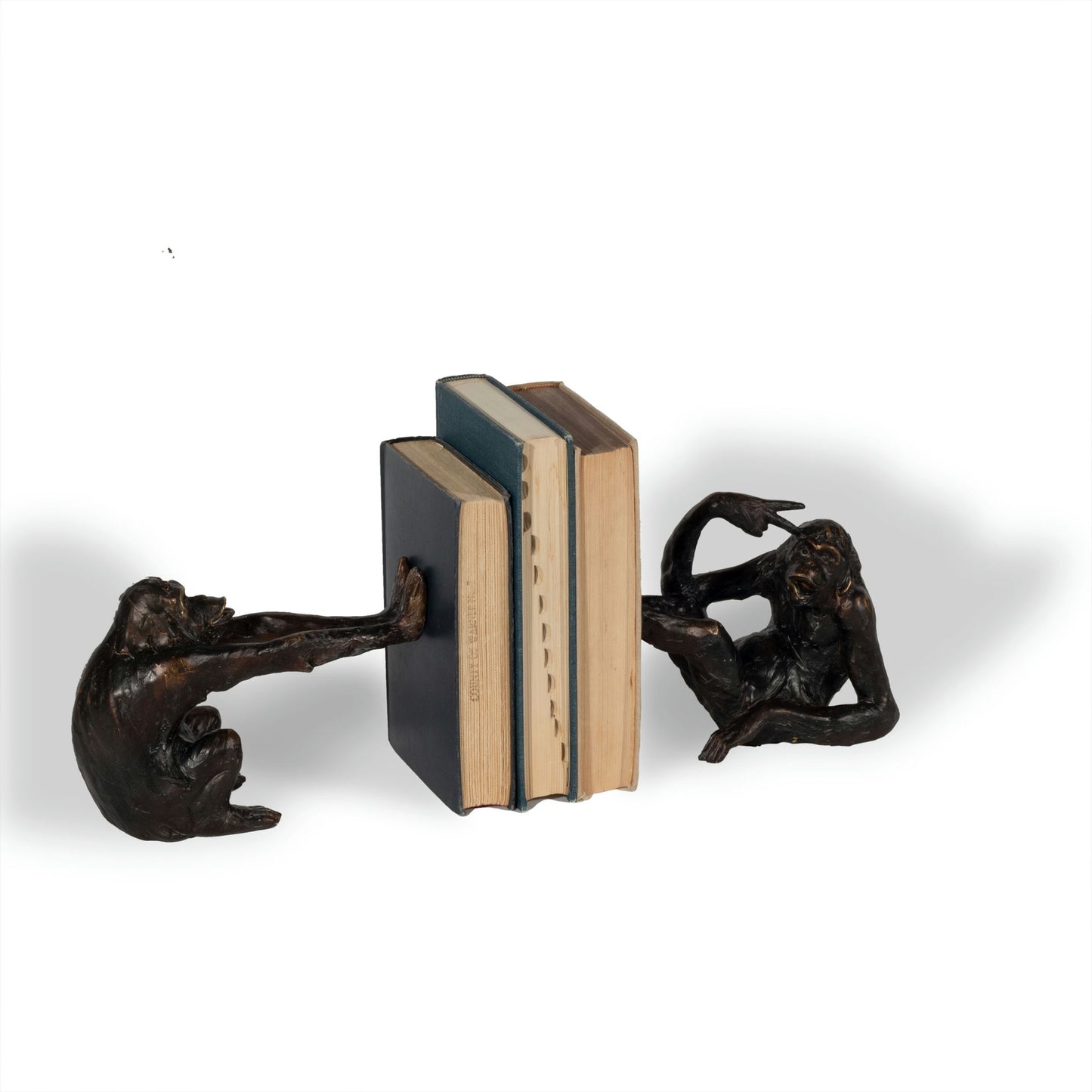 Mischievous Monkeys Bookends