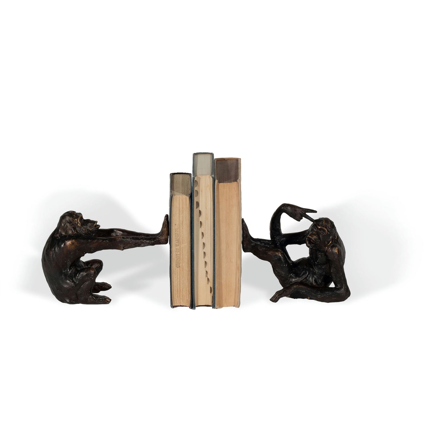 Mischievous Monkeys Bookends