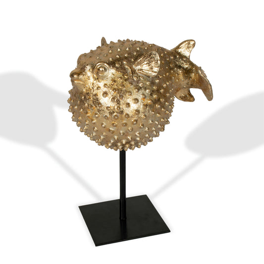 Gilded Puffer Decorative Accessory