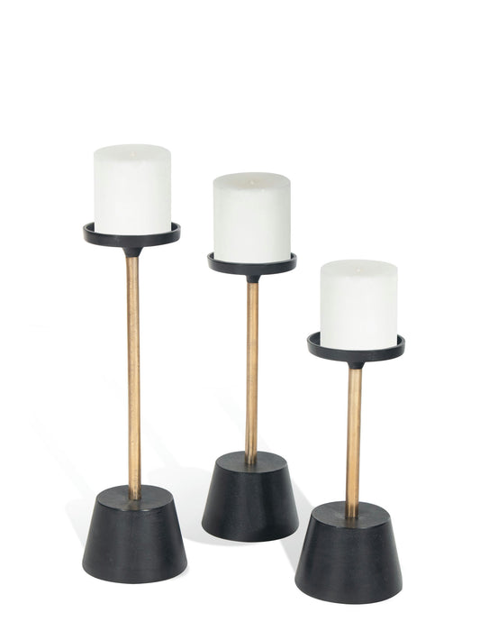 Percy Metal Candle Holders S3