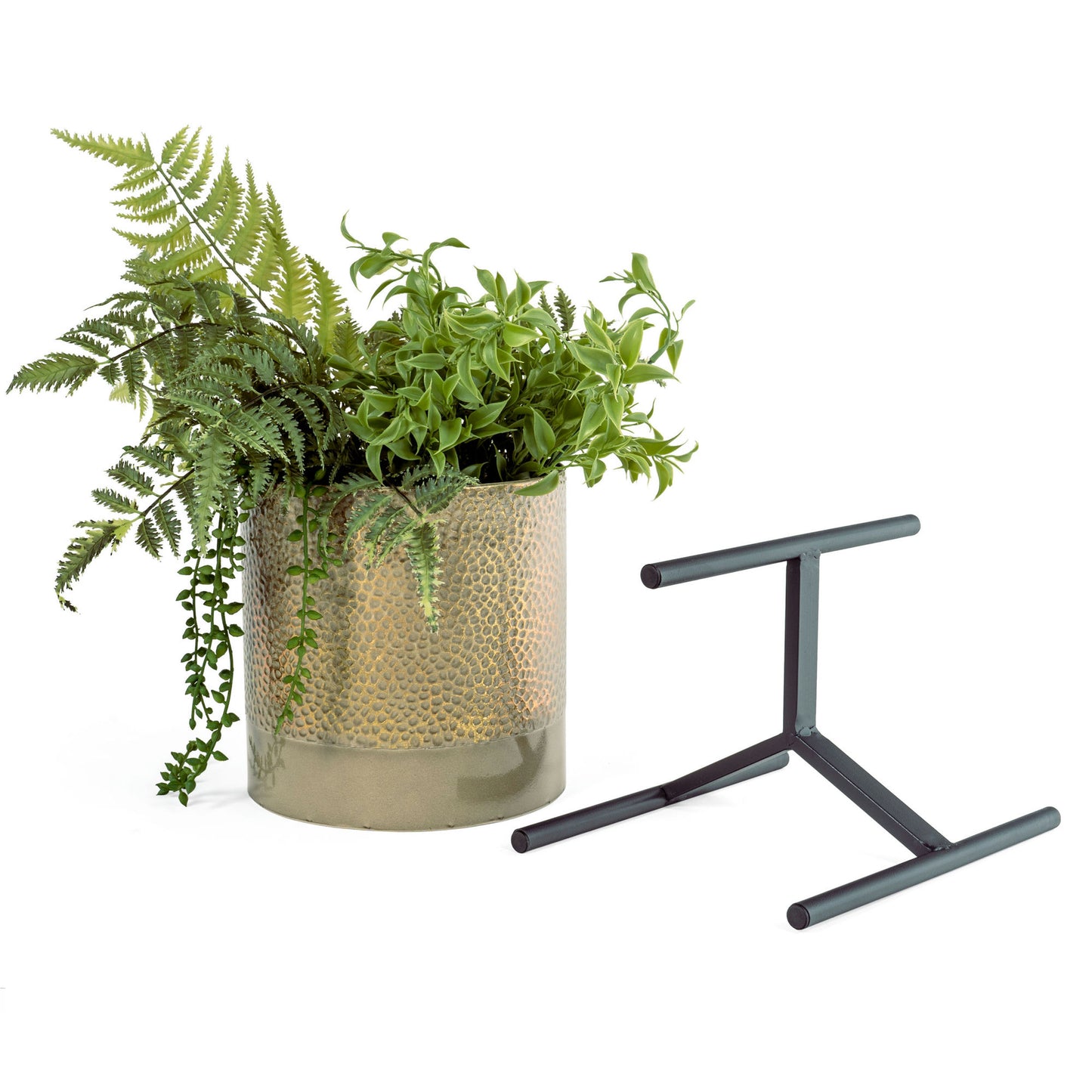 Ambre Metal Table Top Planters S3