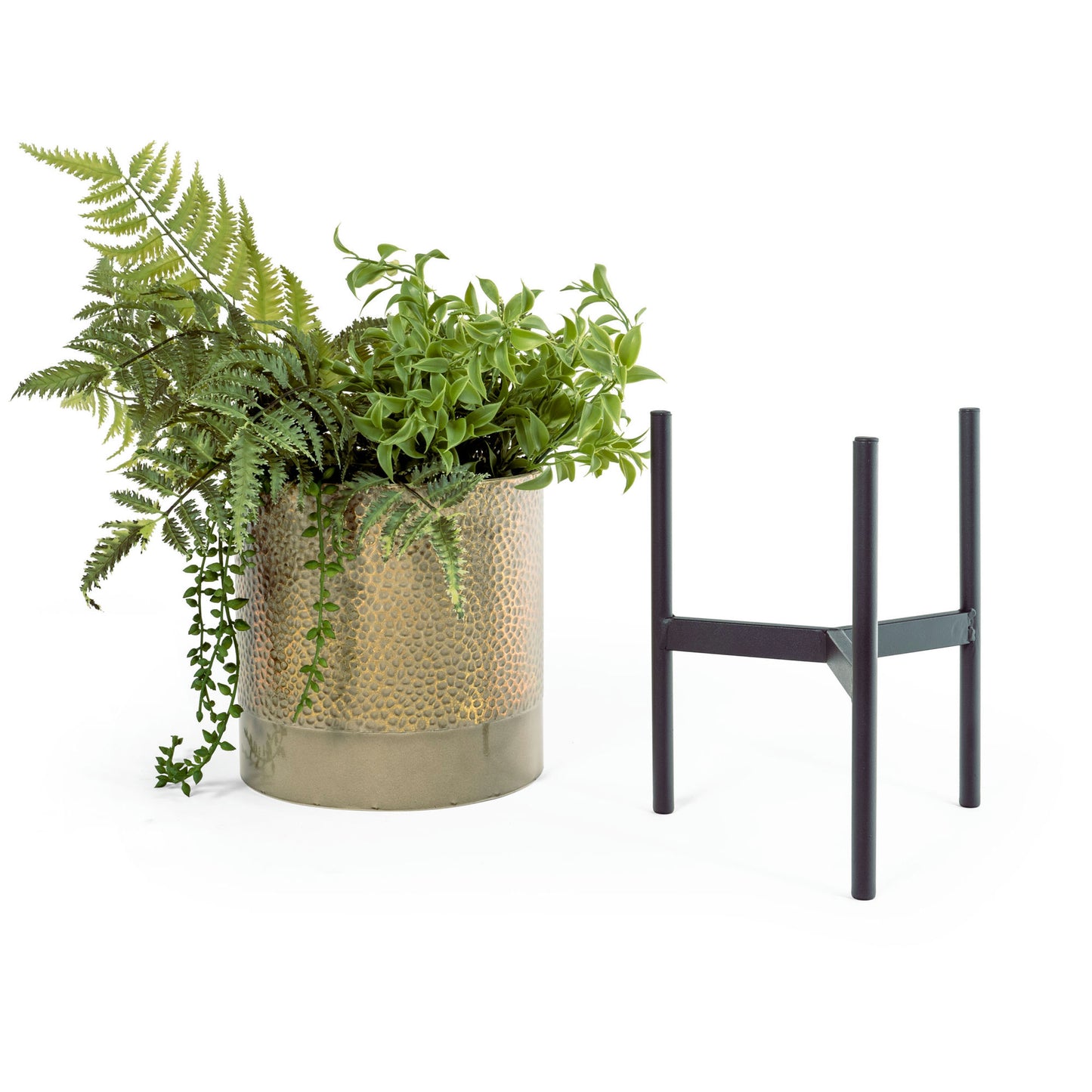 Ambre Metal Table Top Planters S3