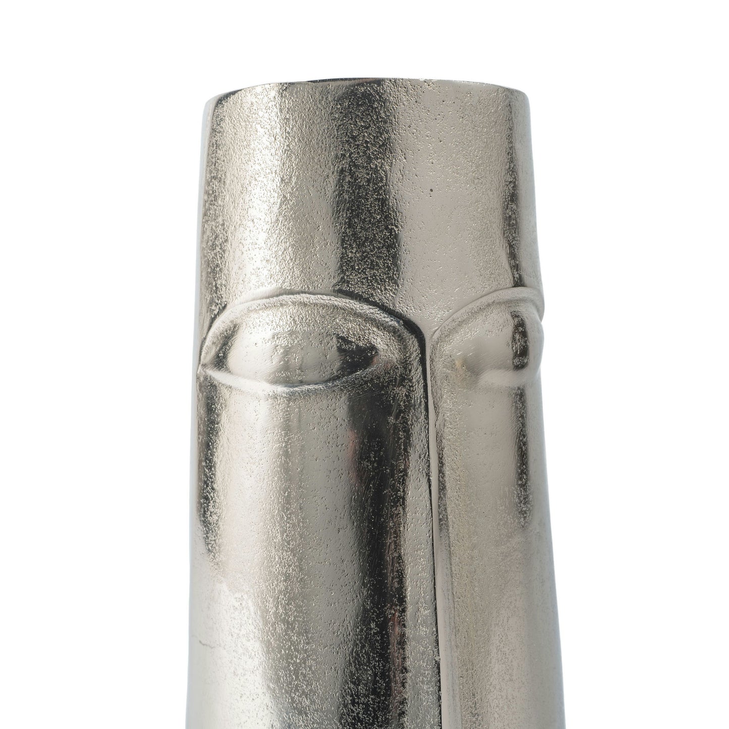 Magnus 16" Silver Metal Table Vase