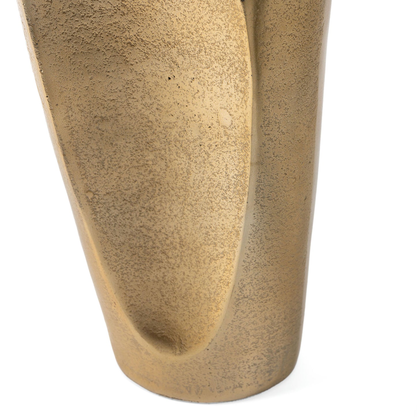 Kaius 16" Metal Table Vase Large Gold