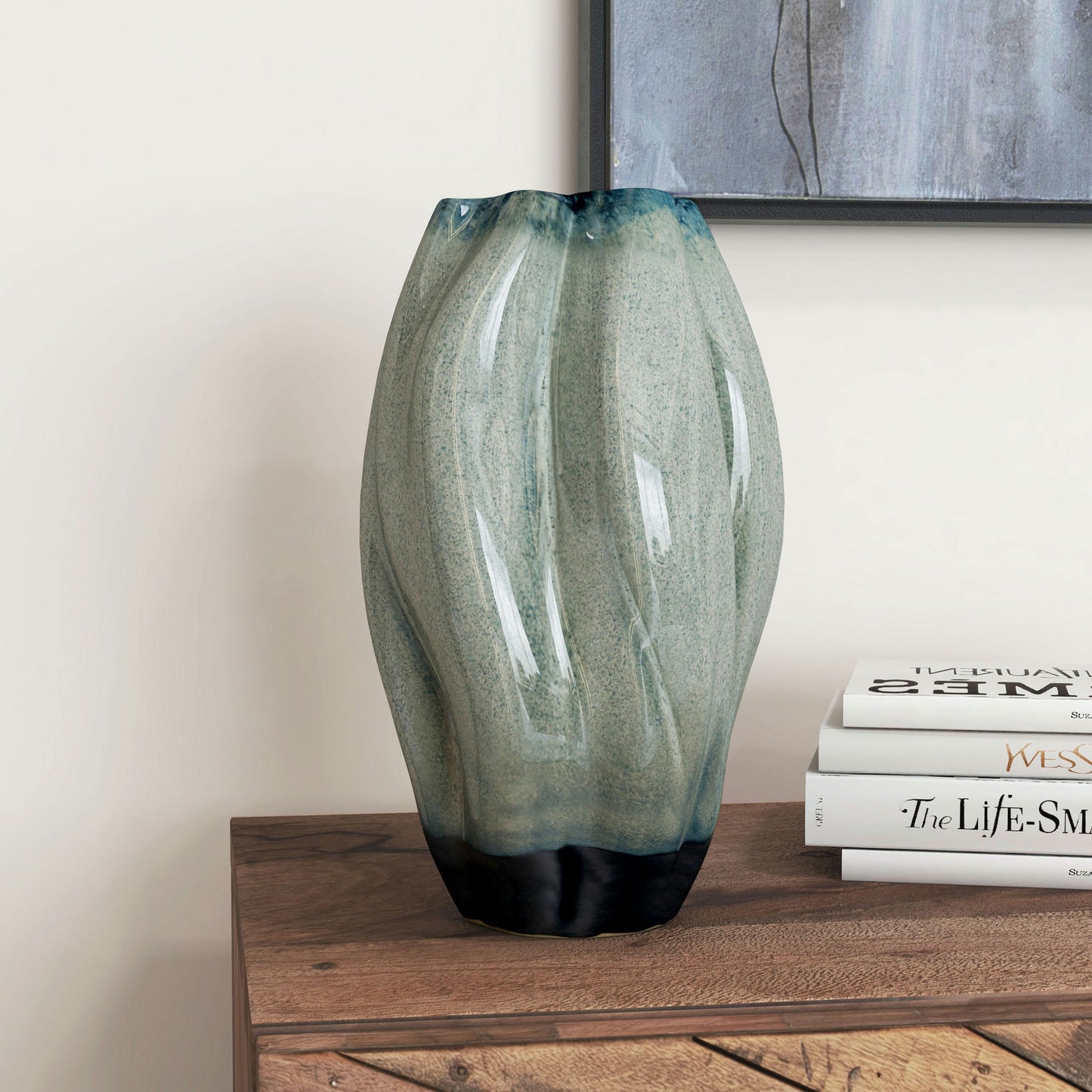 Omura 12" Ceramic Table Vase