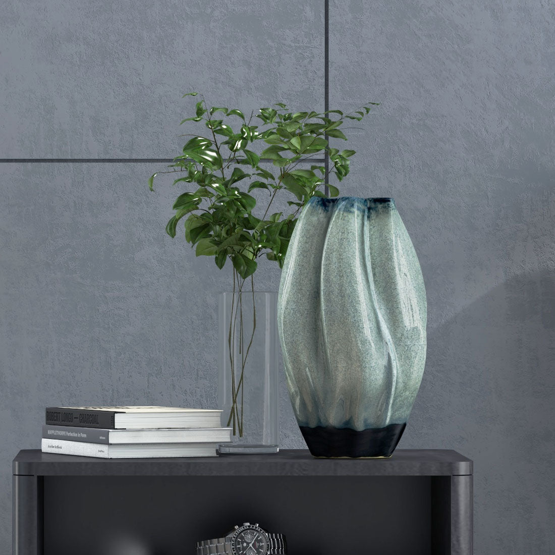 Omura 12" Ceramic Table Vase