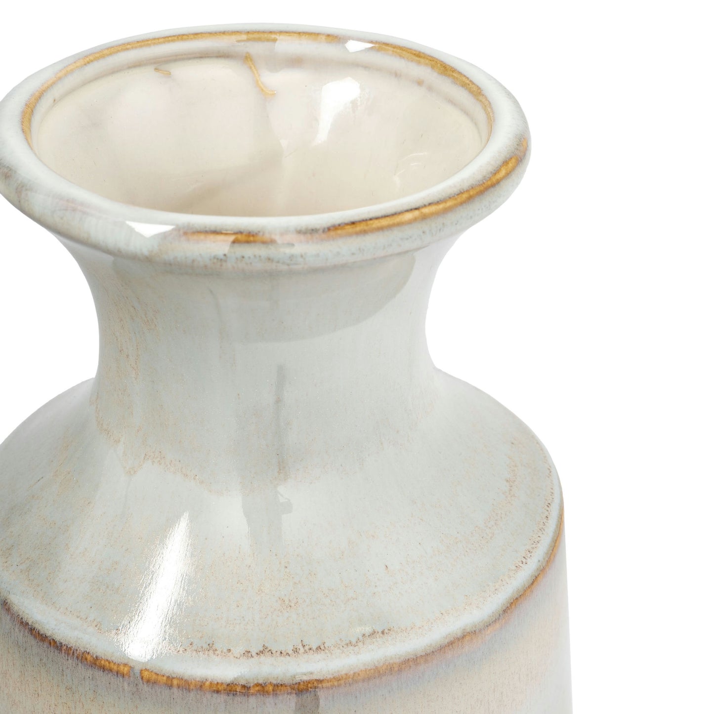 Nahla 12" Ceramic Table Vase Large