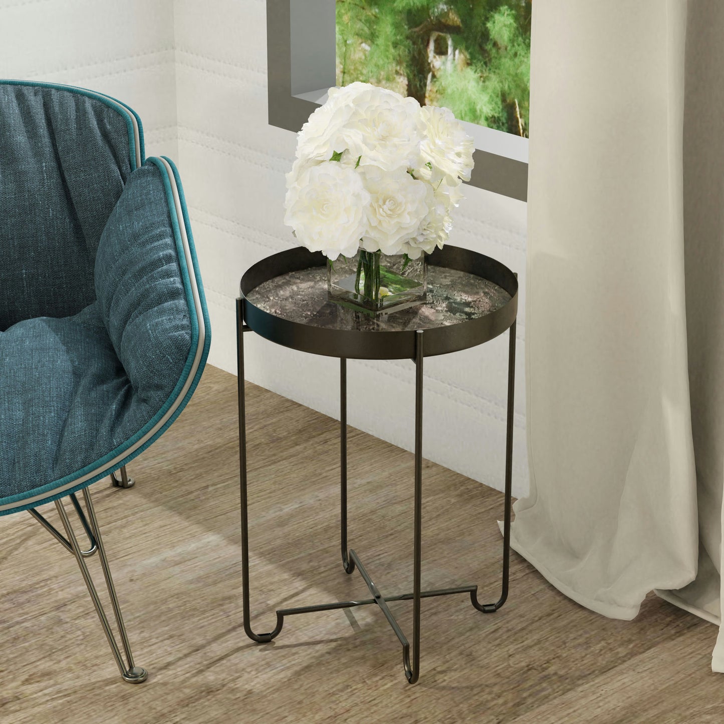 Brinley Black Accent Tables