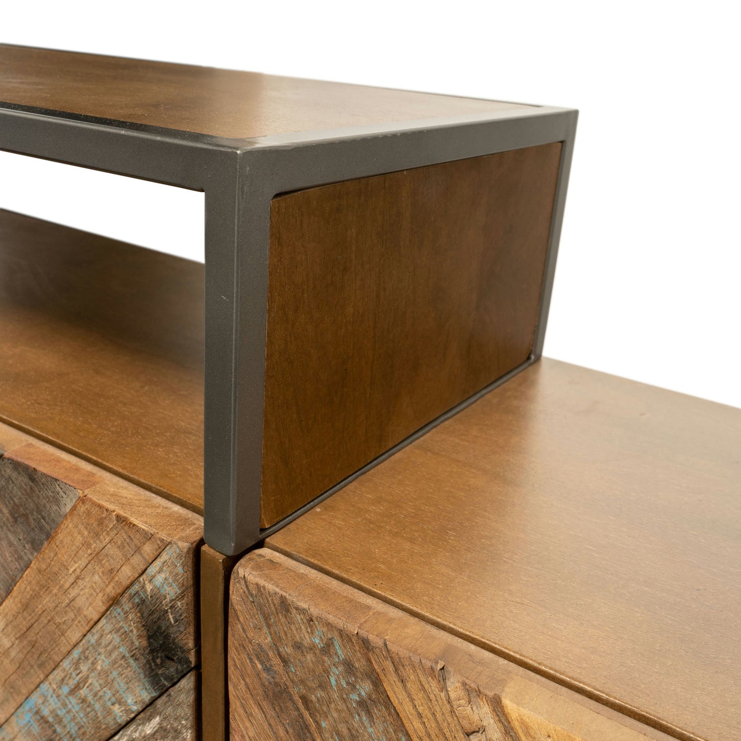 Santos 75" Wood Media Console