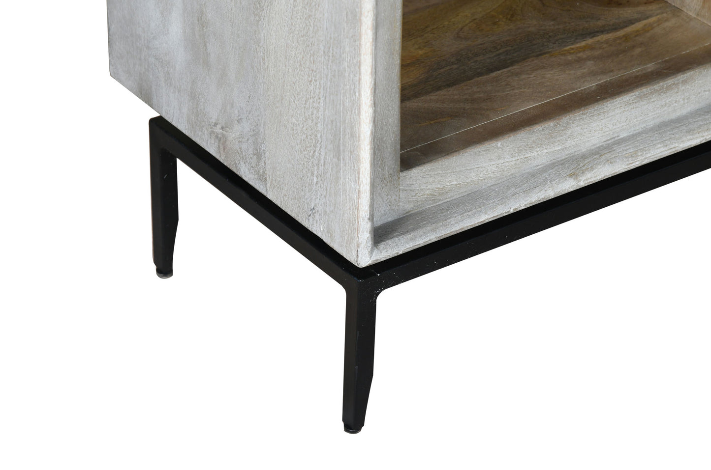 Camilo 72" High 2 Door Gray Accent Cabinet