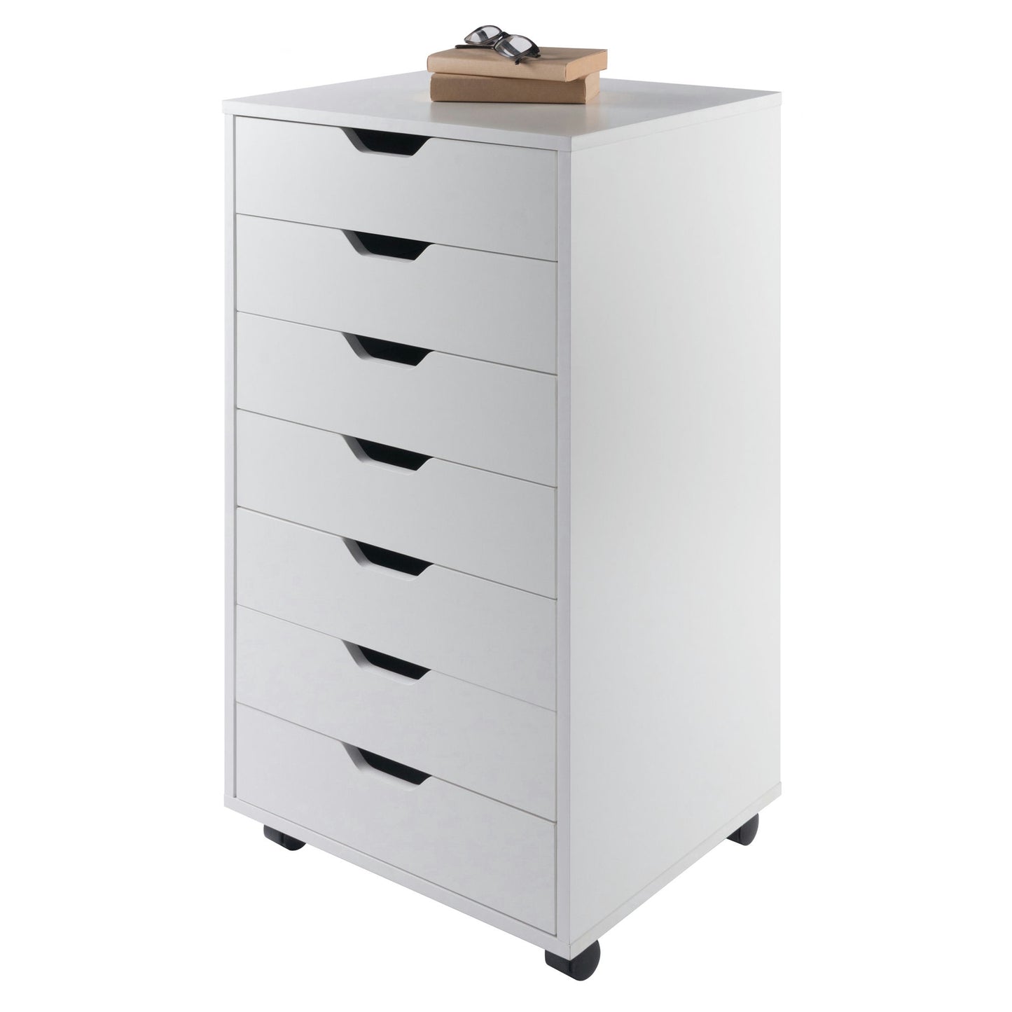 Halifax 7-Drawer Cabinet, White