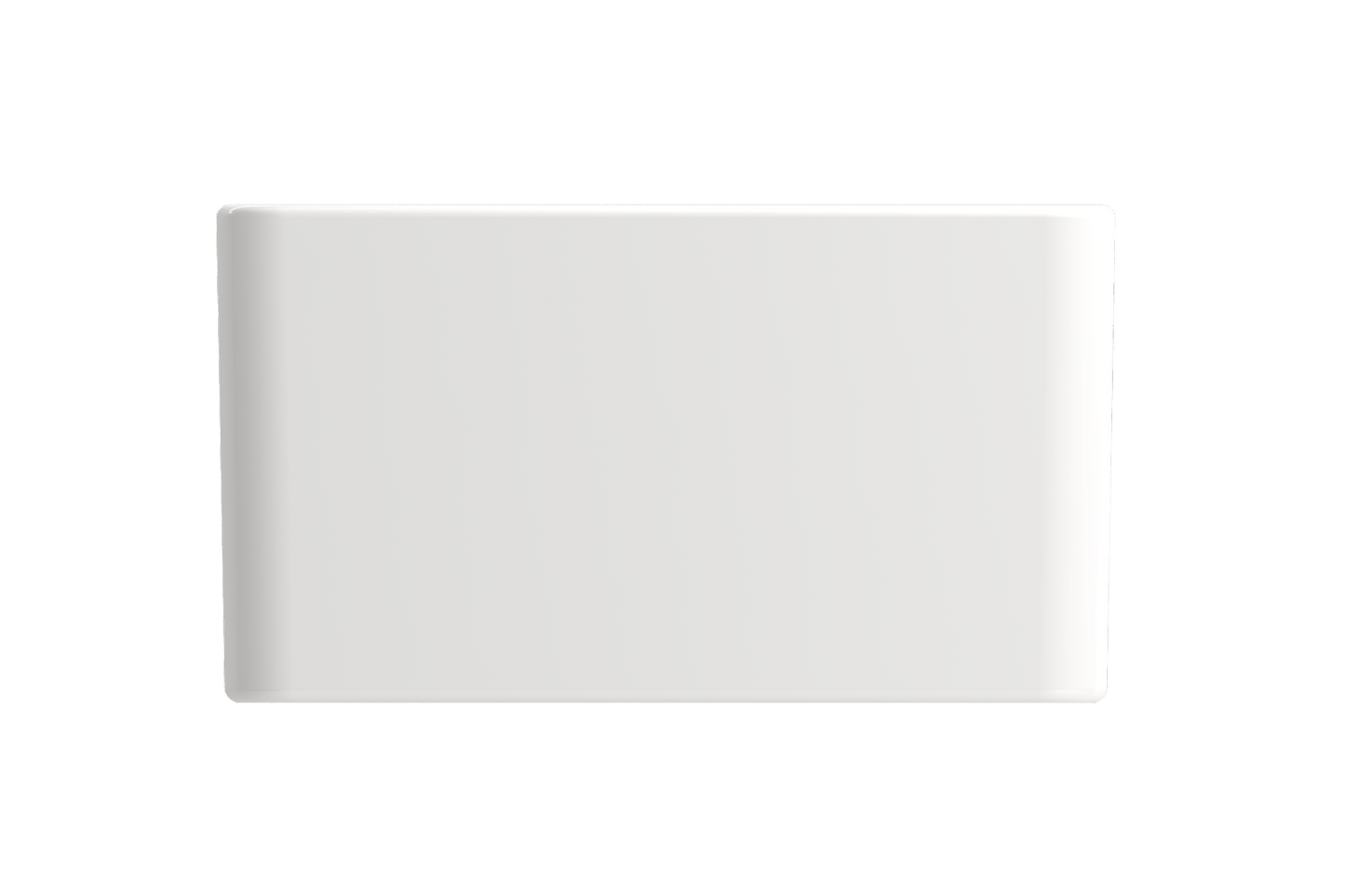 Classico Farmhouse Apron Front Fireclay 20" Single Bowl Kitchen Sink in White