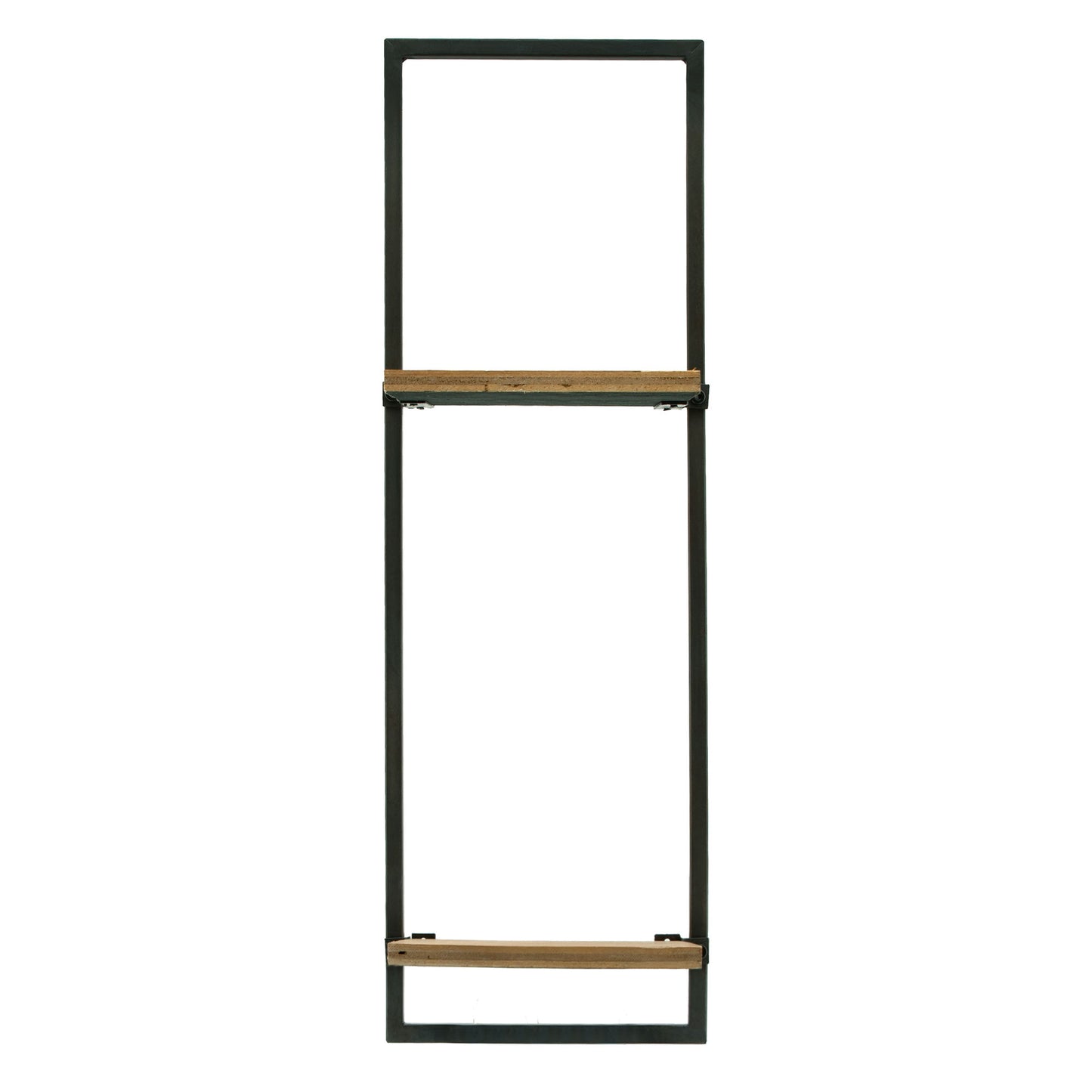 S/5 Wood/metal Wall Shelves