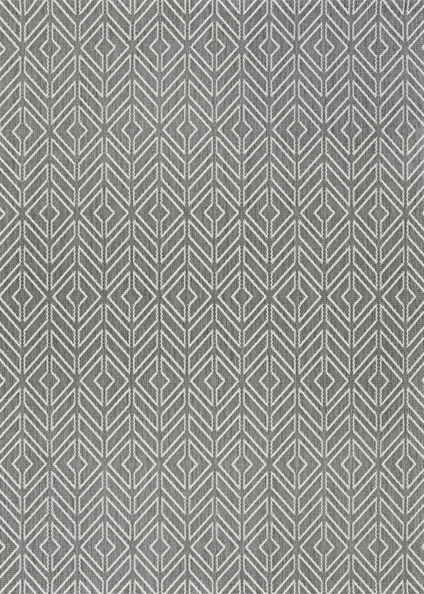Couristan Recife Cabana Tile Alloy-Ivory Runner Rug 2'3" x 7'10"