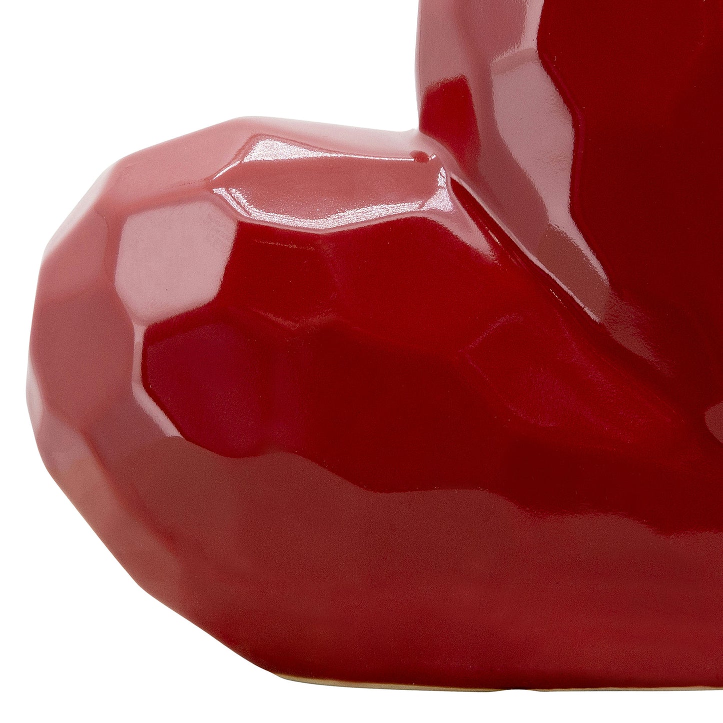 8" Red Heart Table Deco, 8"