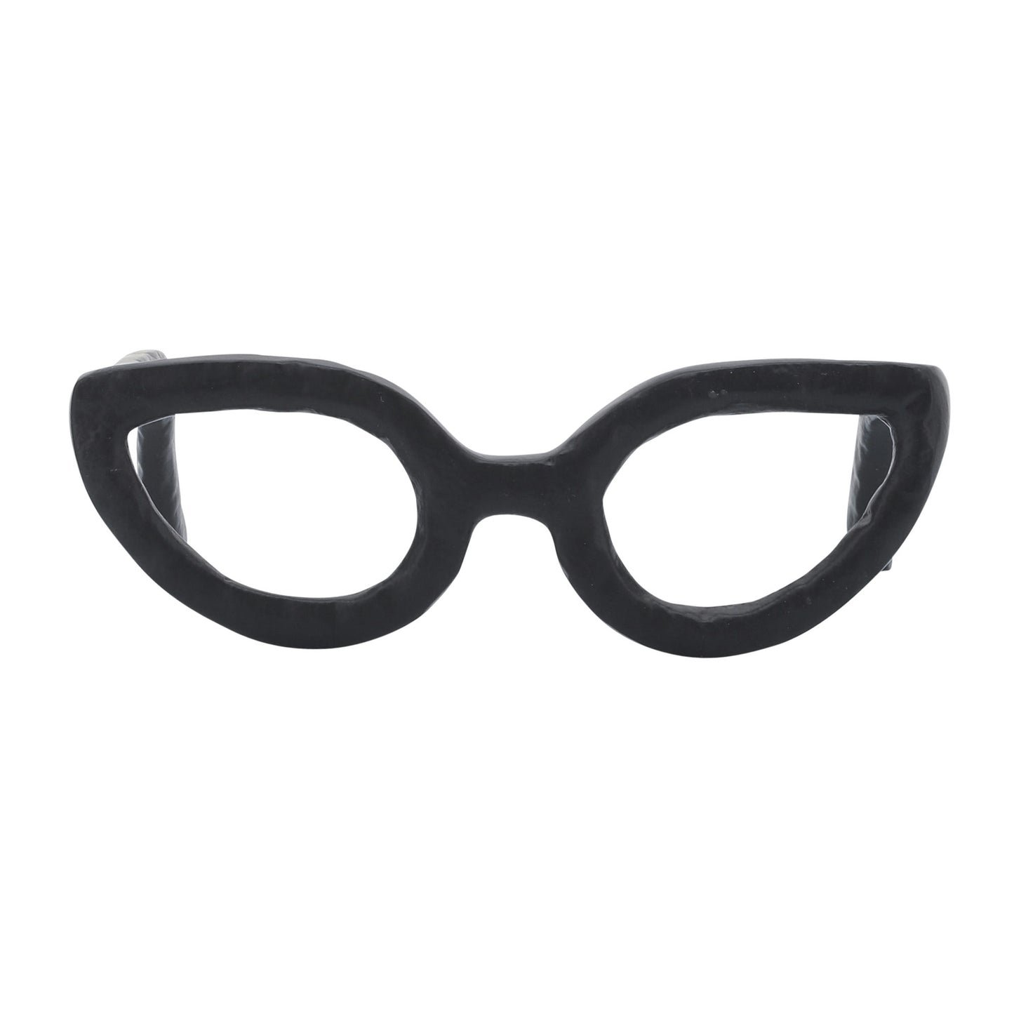 Aluminum Glasses Sculpture, Black