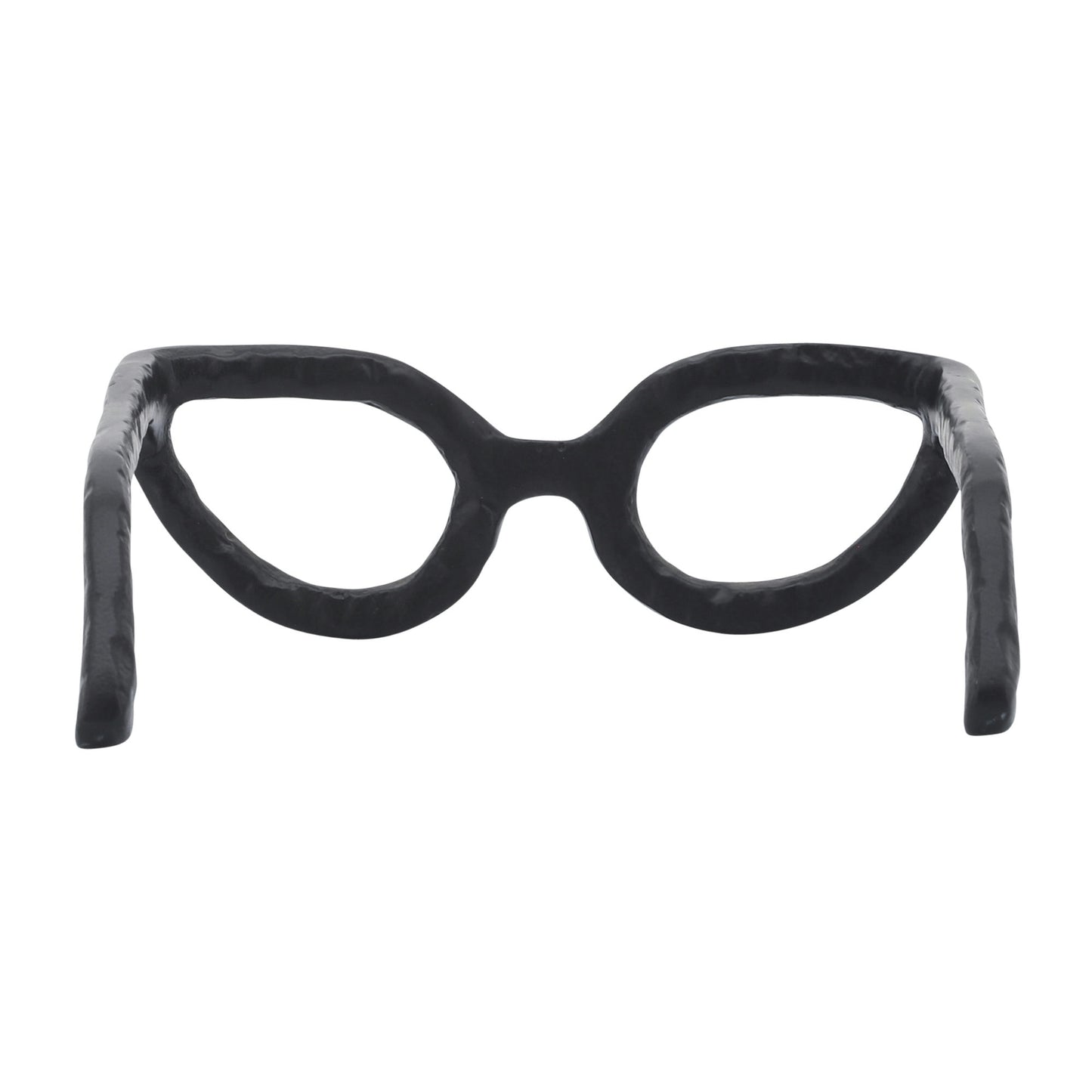 Aluminum Glasses Sculpture, Black