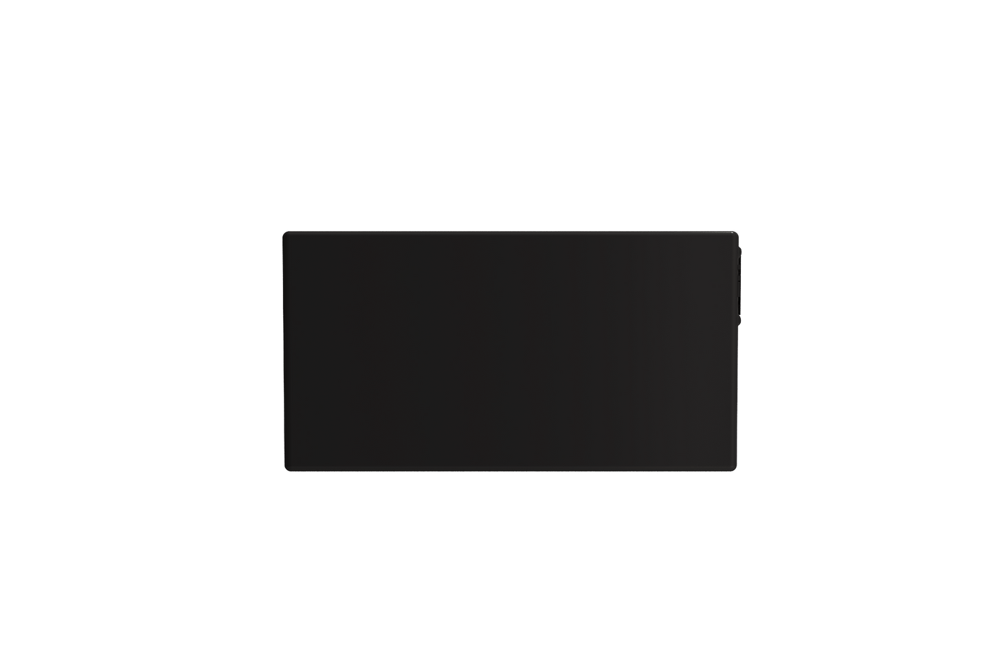 Vigneto Apron Front Fireclay 36" Single Bowl Kitchen Sink in Matte Black