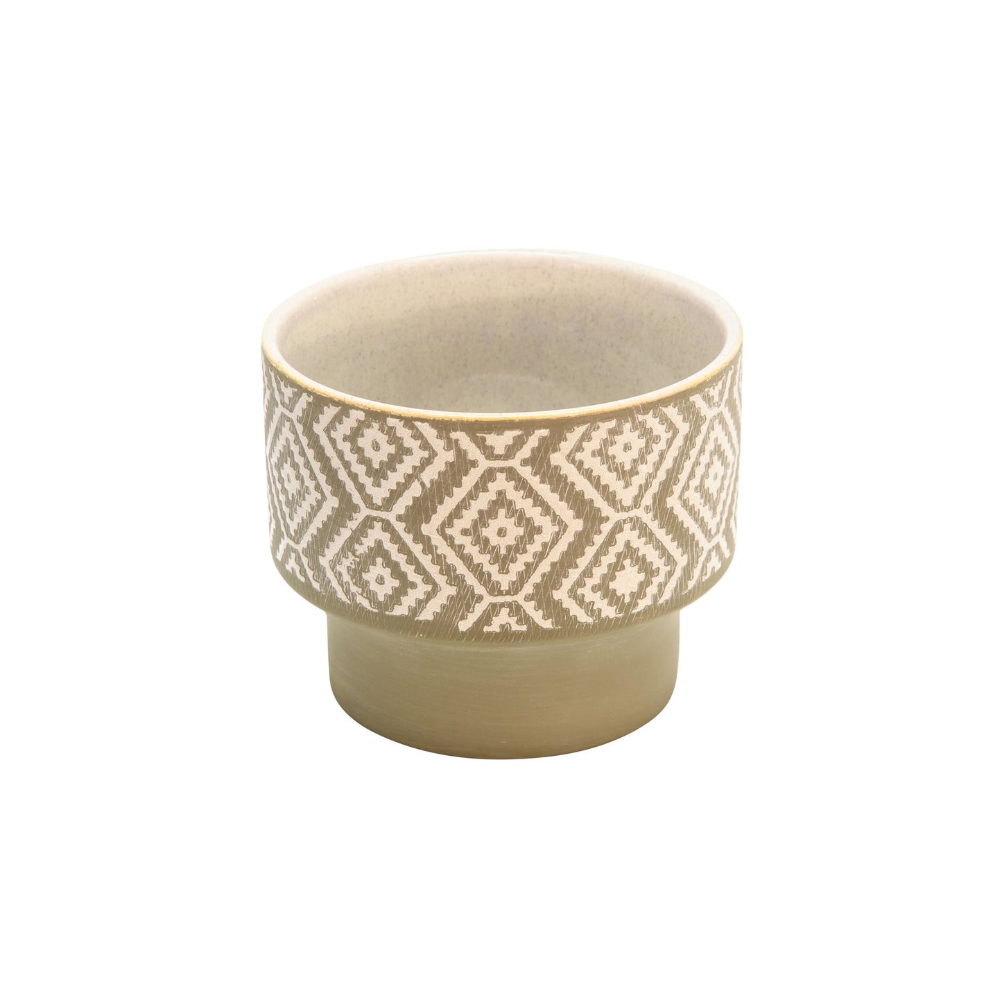 Ceramic 4.5" Planter Beige