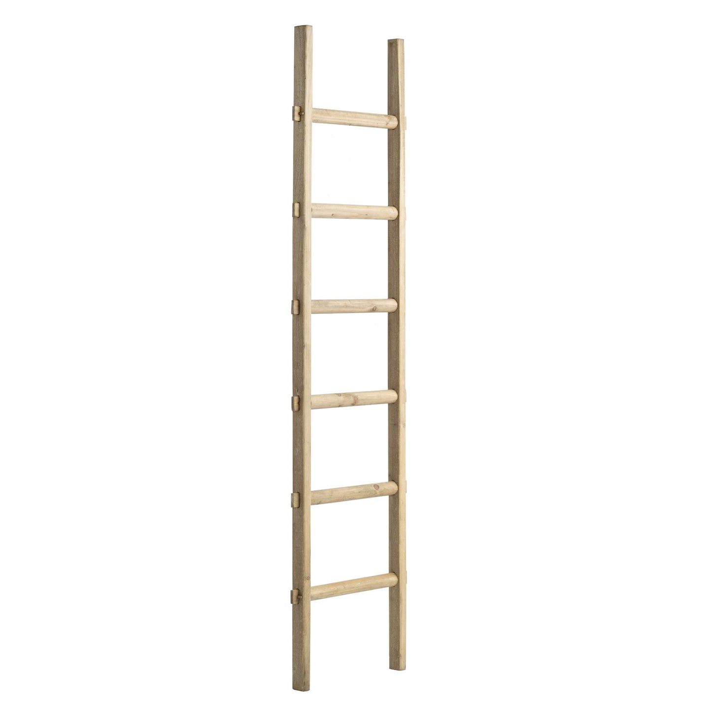 Ec Wooden Decorative 76" Ladder,brown Kd