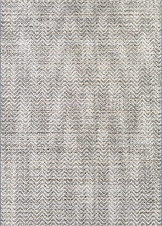 Couristan Cape Marion Light Brown-Ivory Rug 6'6" x 9'6"