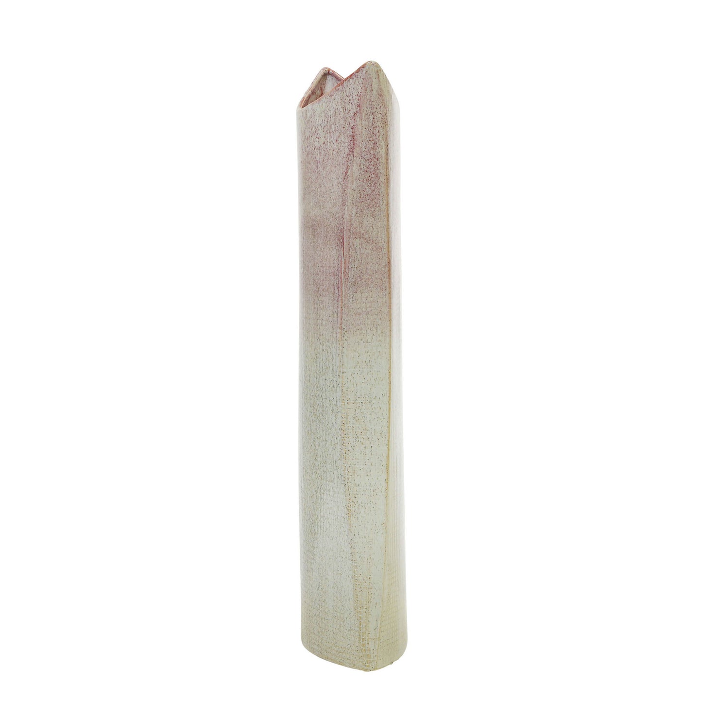 Ceramic 23.5" Mermaid's Pursevase, Burgundy Mix
