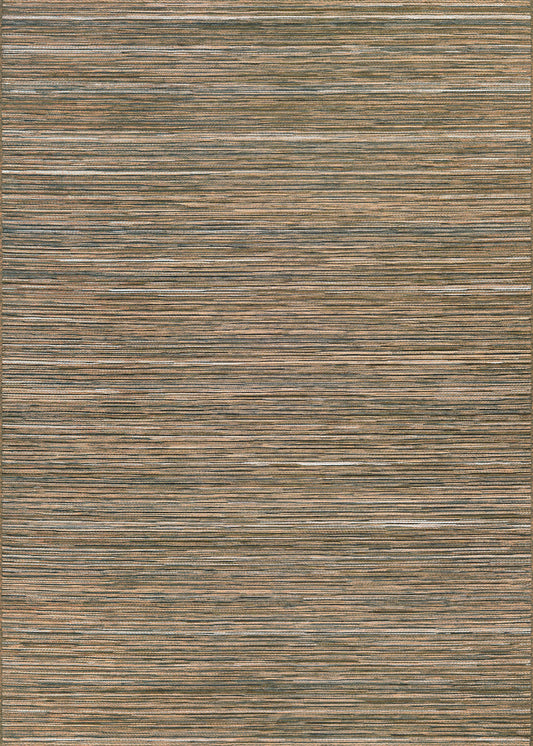 Couristan Cape Hinsdale Brown-Ivory Rug 2' x 3'7"