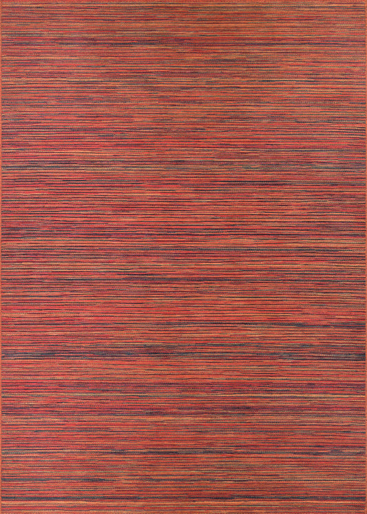 Couristan Cape Hinsdale Crimson-Multi Runner Rug 2'3" x 7'10"