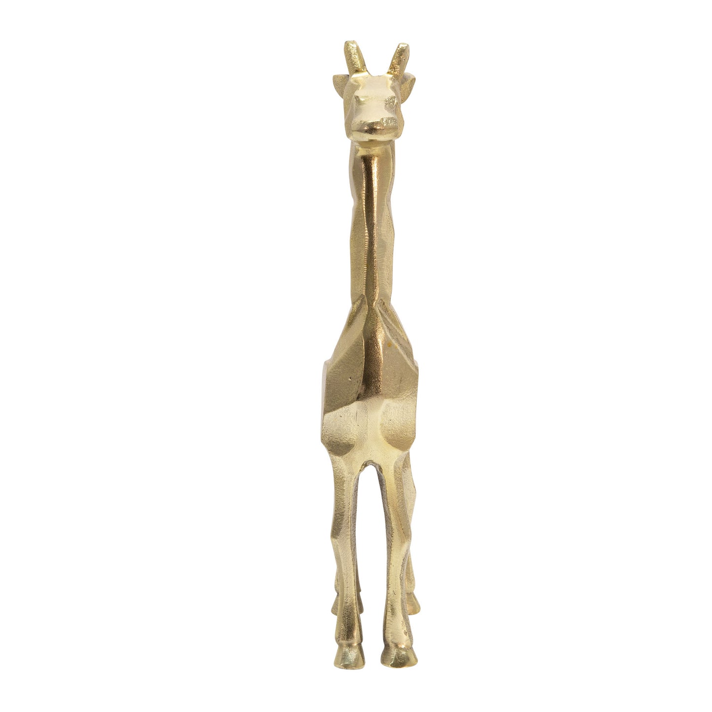 Aluminum 15" Giraffe Decor, Gold