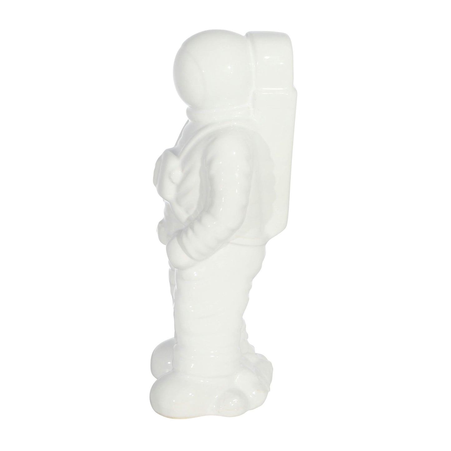 Ceramic 12" Astronaut Statuette, White