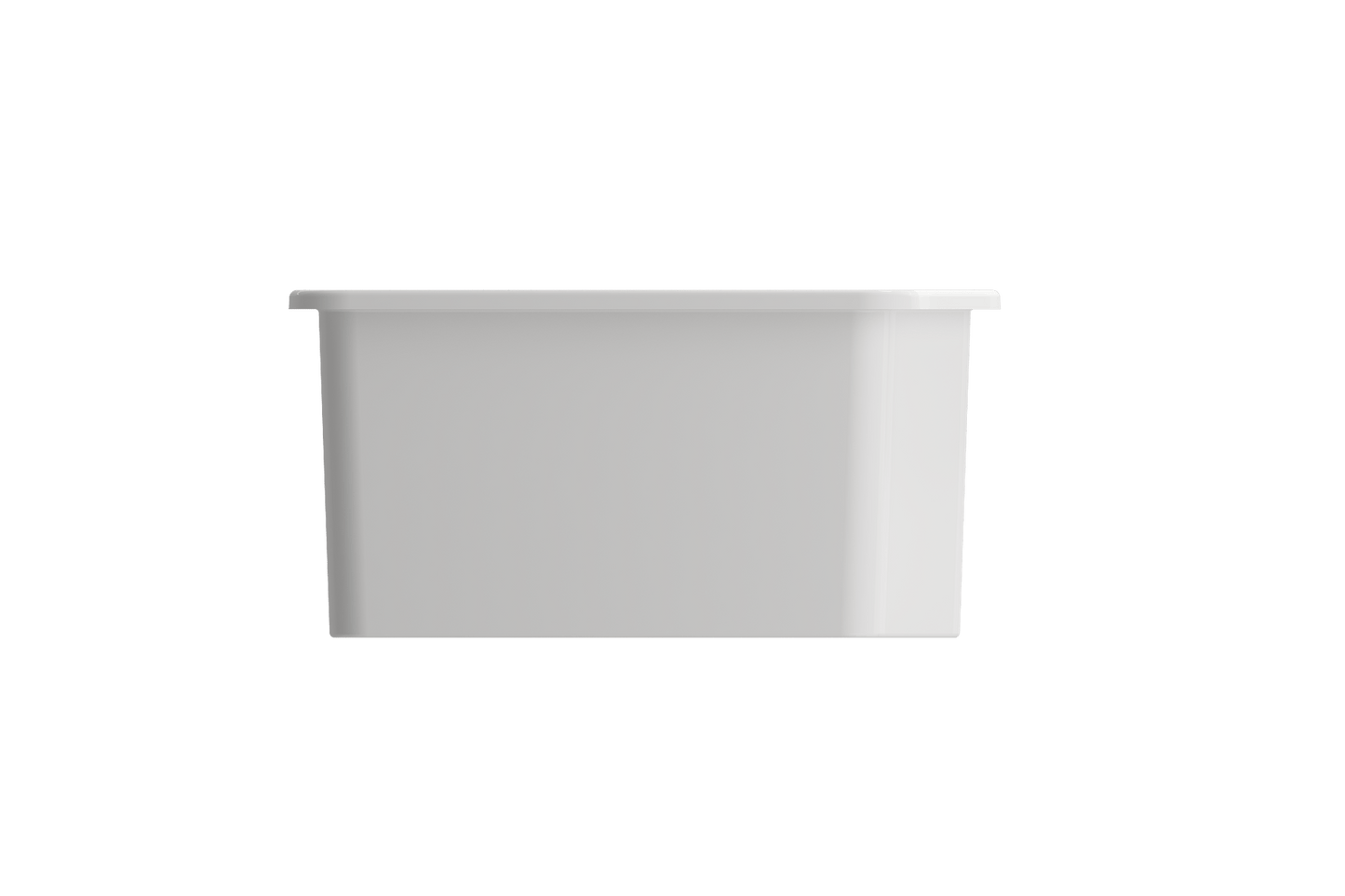 Sotto Dual-Mount Fireclay 33" 60/40 Double Bowl Kitchen Sink in White