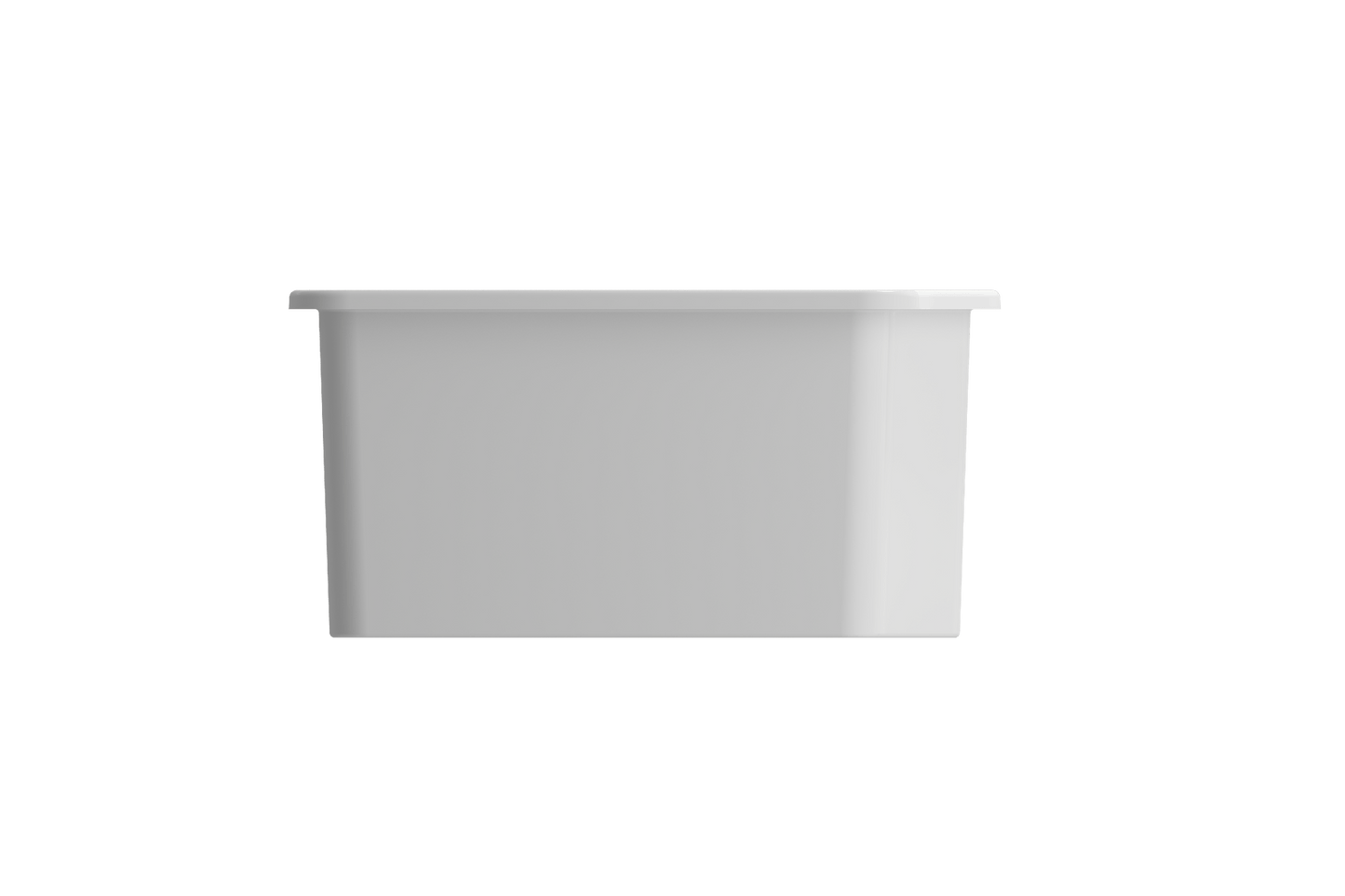 Sotto Dual-Mount Fireclay 33" 60/40 Double Bowl Kitchen Sink in Matte White