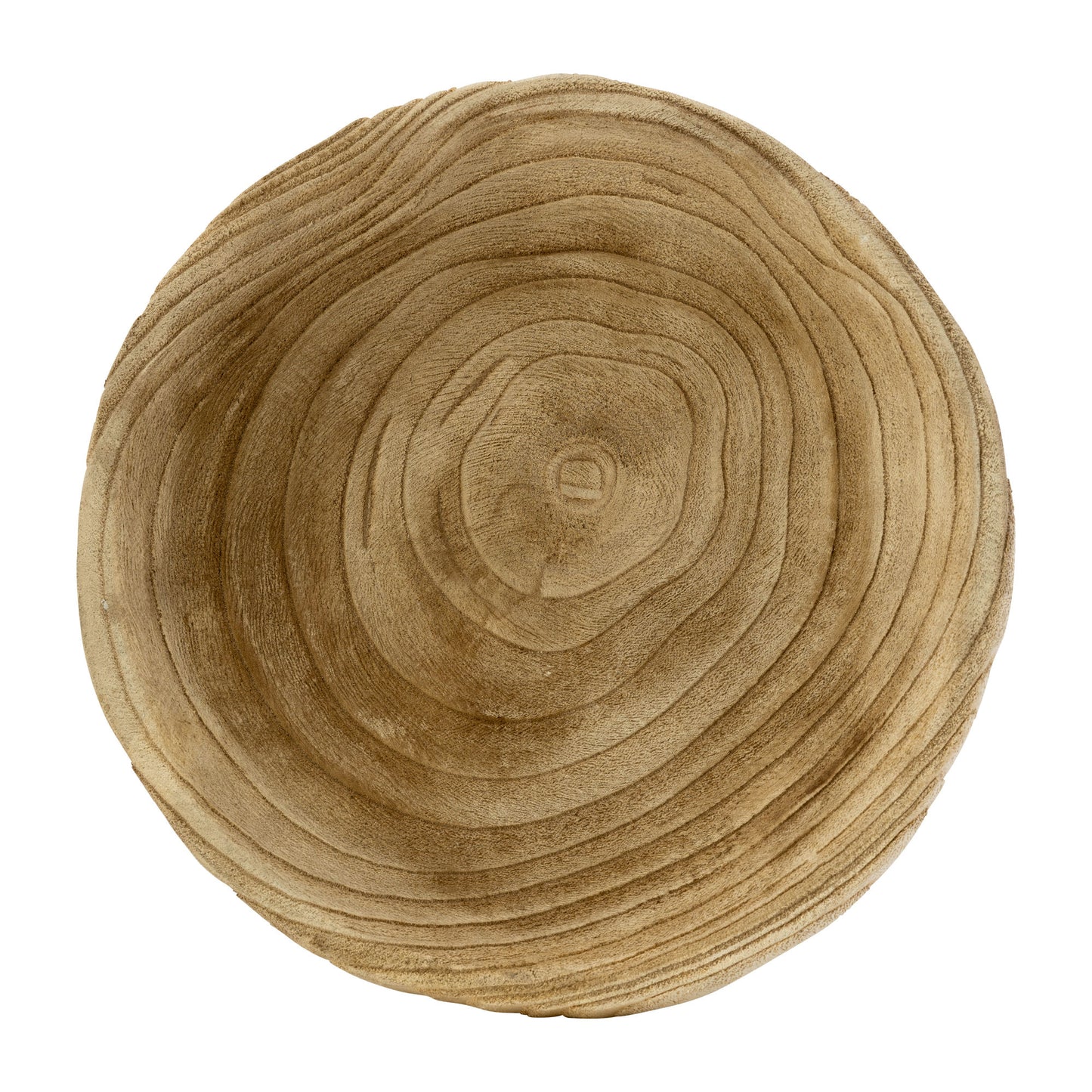 Wood 11" Bowl With Legs, Natural