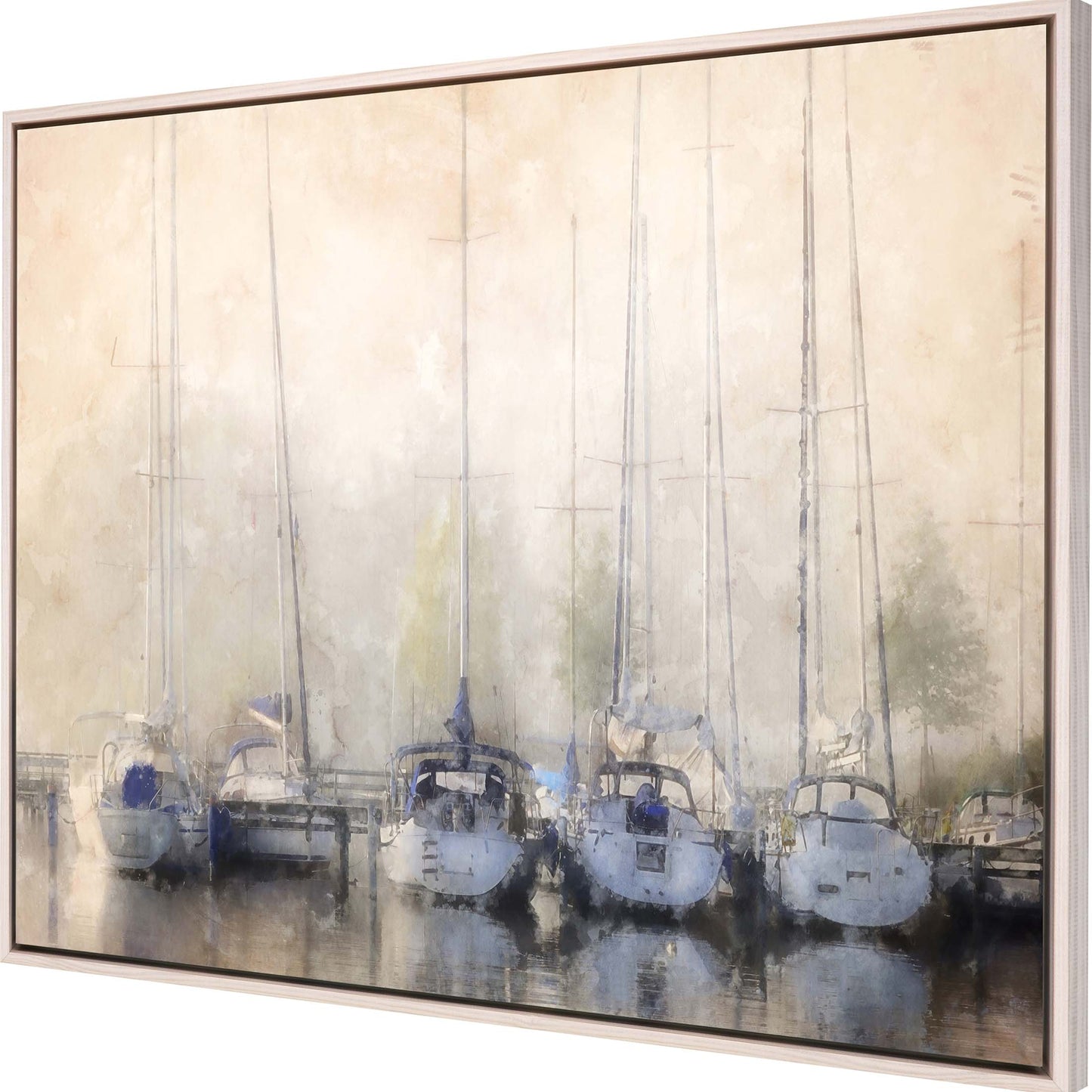 Paragon Sailboats in Fog