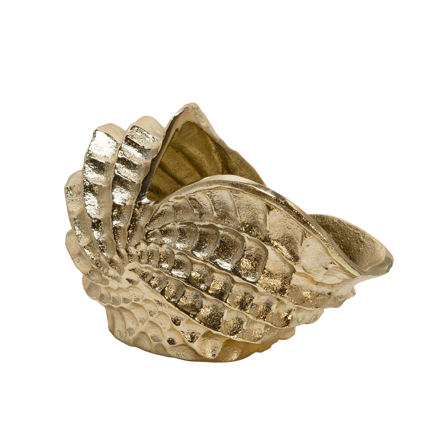 Metal 10" Shell, Gold