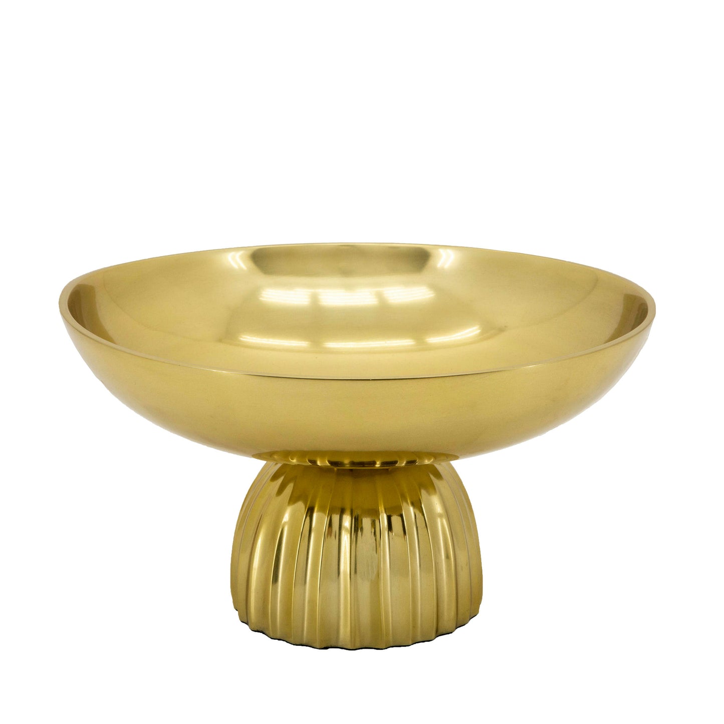11" Decorative Fruit Bowl, Gold