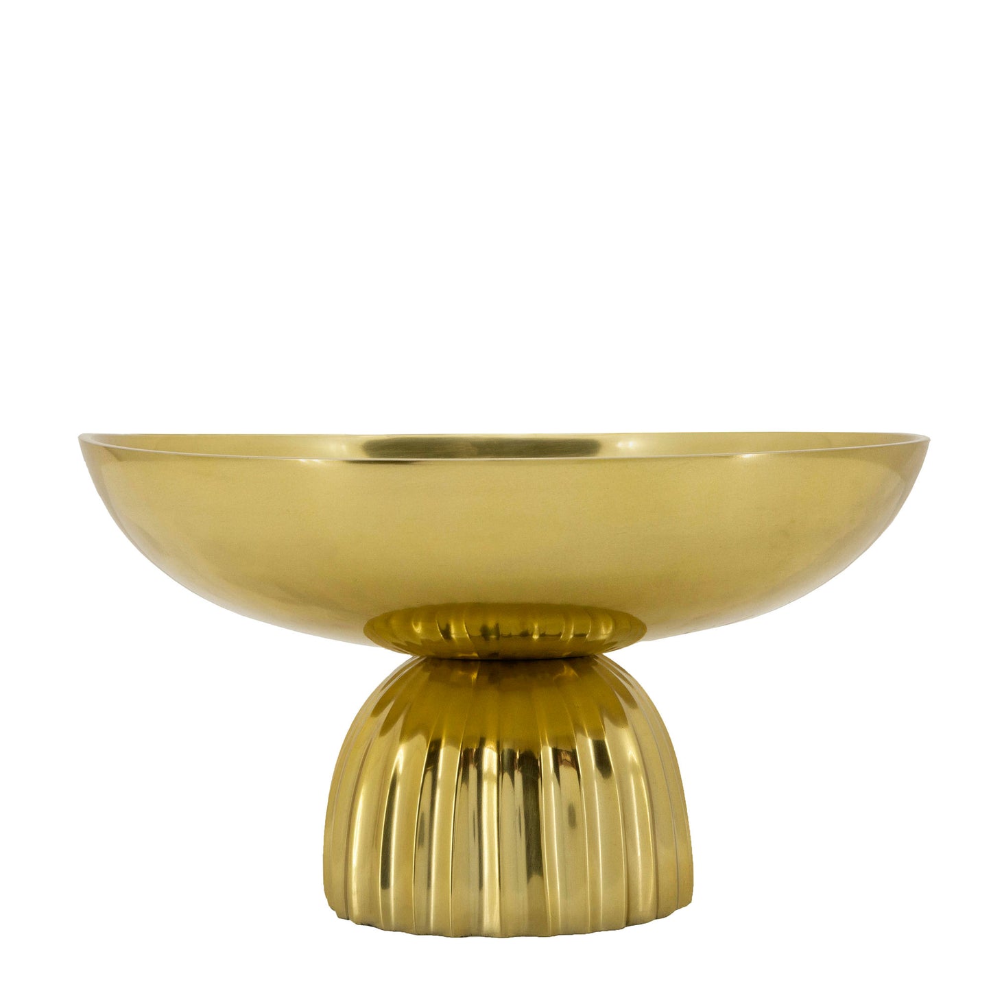 11" Decorative Fruit Bowl, Gold