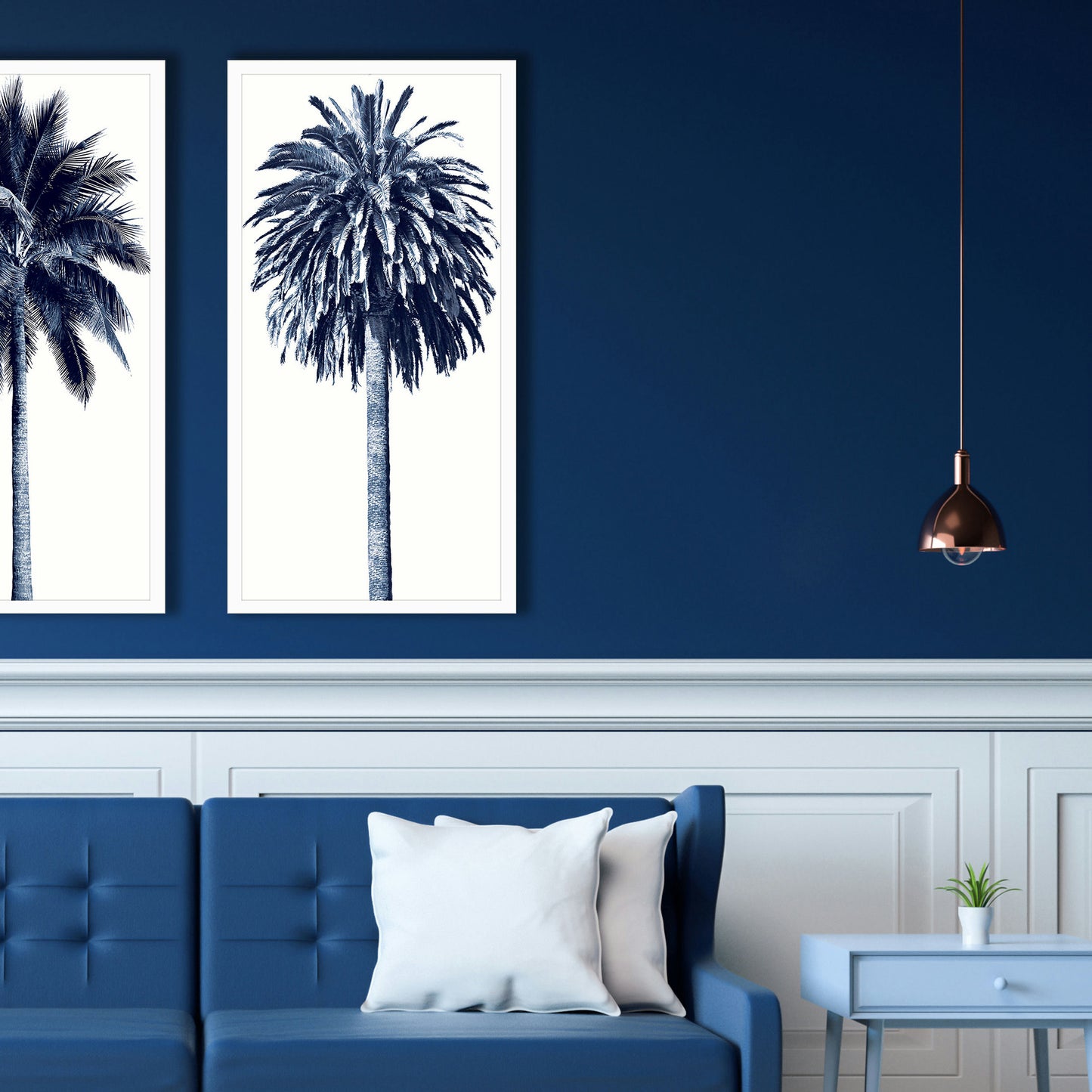 Paragon Palm Tree Blue II